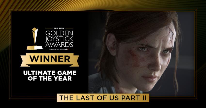 The Last of Us Parte II é o grande vencedor dos Golden Joystick Awards 2020 The Last of Us Parte II é o grande vencedor dos Golden Joystick Awards 2020