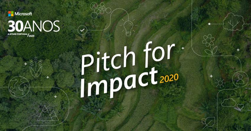 Microsoft lança iniciativa Pitch for Impact Microsoft lança iniciativa Pitch for Impact