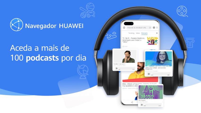 Podcast já estão presentes no Feed de Notícias e no Huawei Assistant Podcast já estão presentes no Feed de Notícias e no Huawei Assistant