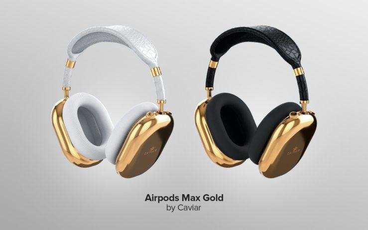 Caviar revela uma versão dos AirPods Max que custa €97500 Caviar revela uma versão dos AirPods Max que custa €97500