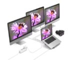 Hama 12-in-1 USB-C Docking Station with Notebook Stand