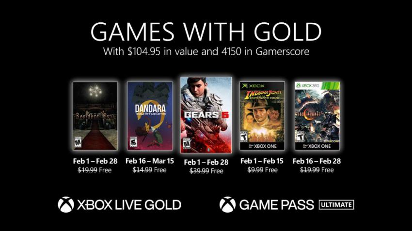 Xbox Games With Gold: Jogos gratuitos de Fevereiro disponíveis para download Xbox Games With Gold: Jogos gratuitos de Fevereiro disponíveis para download