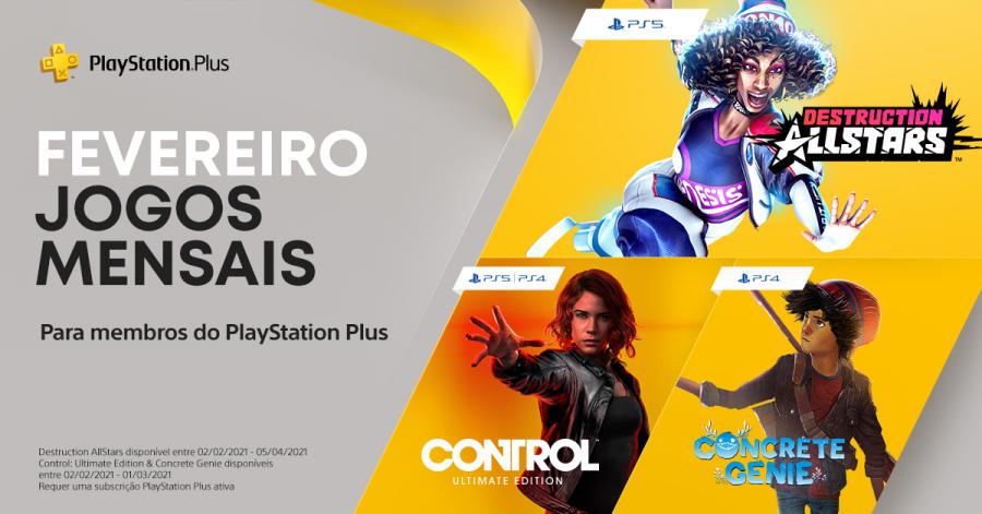 Já são conhecidos os jogos gratuitos de Fevereiro 2021 no PlayStation Plus Já são conhecidos os jogos gratuitos de Fevereiro 2021 no PlayStation Plus
