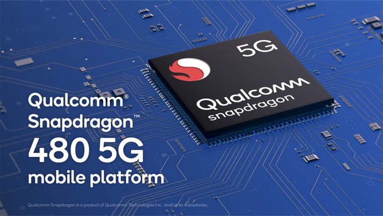 Qualcomm anuncia o novo Snapdragon 480 5G para telefones de baixo custo Qualcomm anuncia o novo Snapdragon 480 5G para telefones de baixo custo