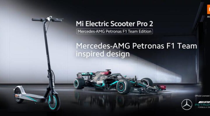 Mi Electric Scooter Pro 2 Mercedes-AMG Petronas F1 Team Edition