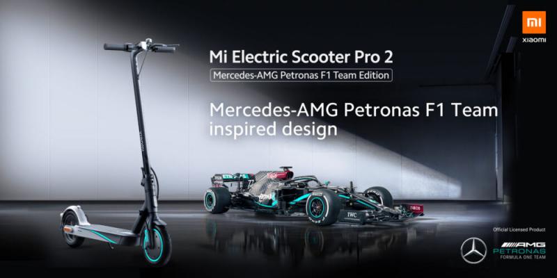 Nova Mi Electric Scooter Pro 2 Mercedes-AMG Petronas F1 Team Edition já está disponível em Portugal Nova Mi Electric Scooter Pro 2 Mercedes-AMG Petronas F1 Team Edition já está disponível em Portugal