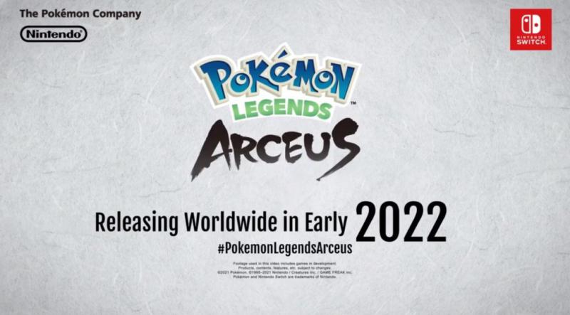 Pokémon Legends: Arceus oficialmente anunciado para a Nintendo Switch Pokémon Legends: Arceus oficialmente anunciado para a Nintendo Switch