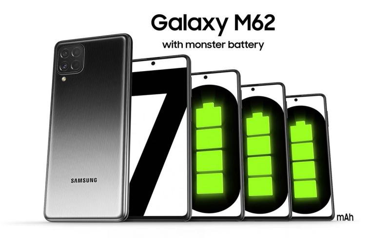 Samsung anuncia o novo Galaxy M62 com bateria gigante Samsung anuncia o novo Galaxy M62 com bateria gigante
