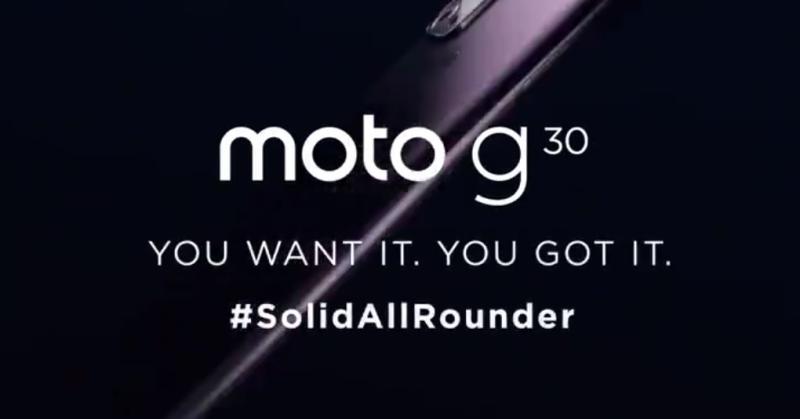 Motorola revela teaser do novo Moto G30 com algumas especificações Motorola revela teaser do novo Moto G30 com algumas especificações