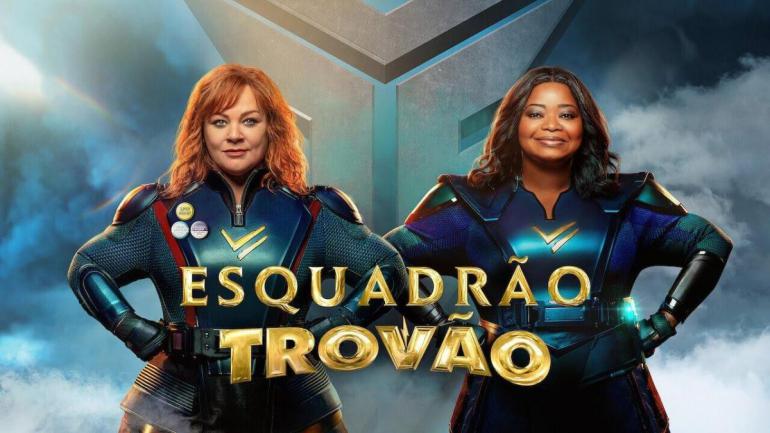 Esquadrão Trovão estreia hoje na Netflix Esquadrão Trovão estreia hoje na Netflix