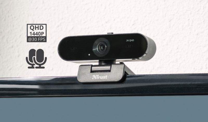 Trust tem uma nova Webcam com a resolução QHD Trust tem uma nova Webcam com a resolução QHD