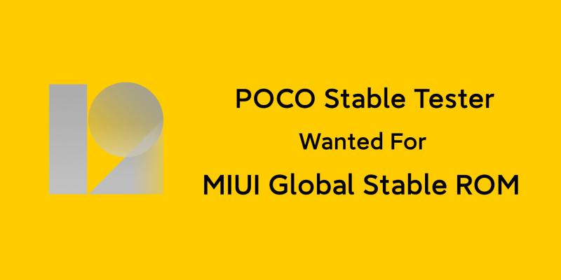 Poco procura testadores beta para a versão Global da MIUI Poco procura testadores beta para a versão Global da MIUI