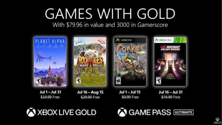 Xbox Games With Gold