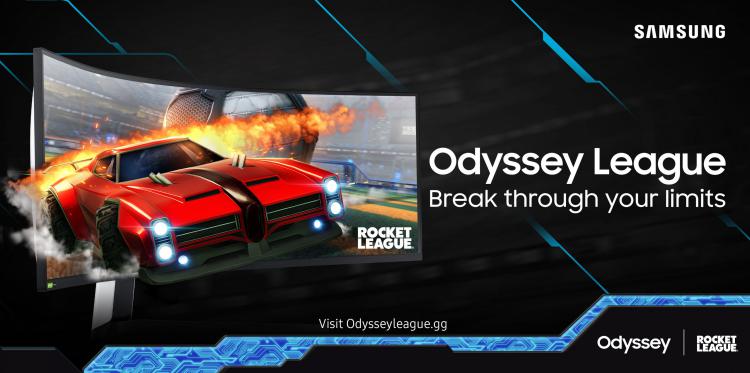 Samsung anuncia nova Odyssey League e desta vez para o Rocket League Samsung anuncia nova Odyssey League e desta vez para o Rocket League