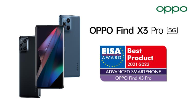 OPPO Find X3 Pro 5G ganha importante prémio da EISA OPPO Find X3 Pro 5G ganha importante prémio da EISA