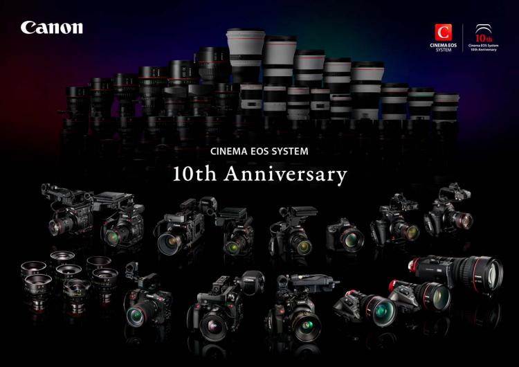 Canon celebra o 10º aniversário da sua gama EOS Cinema Canon celebra o 10º aniversário da sua gama EOS Cinema