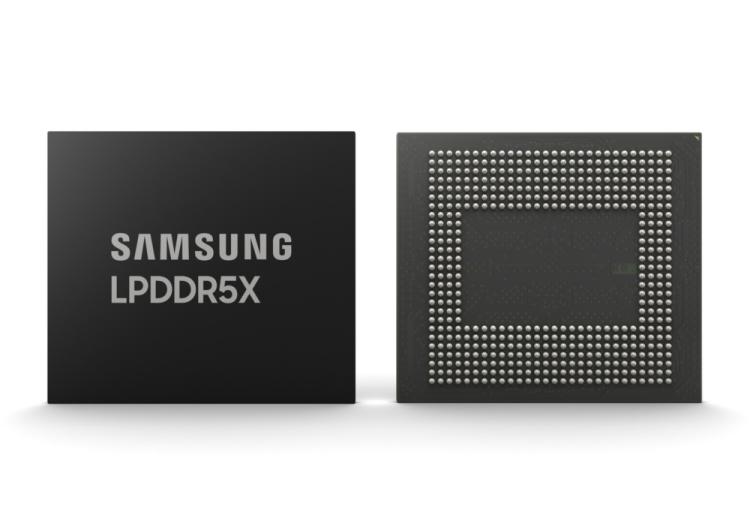 Samsung anuncia o primeiro modulo DRAM LPDDR5X da industria Samsung anuncia o primeiro modulo DRAM LPDDR5X da industria