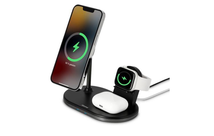 Hama anuncia a MagCharge Multi, uma estação de carregamento 3 em 1 Hama anuncia a MagCharge Multi, uma estação de carregamento 3 em 1