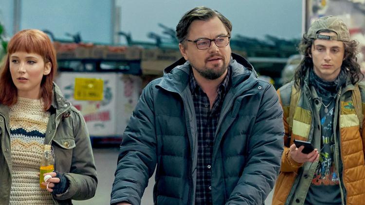 Não Olhem para Cima, com Jennifer Lawrence e Leonardo DiCaprio estreia hoje na Netflix Não Olhem para Cima, com Jennifer Lawrence e Leonardo DiCaprio estreia hoje na Netflix