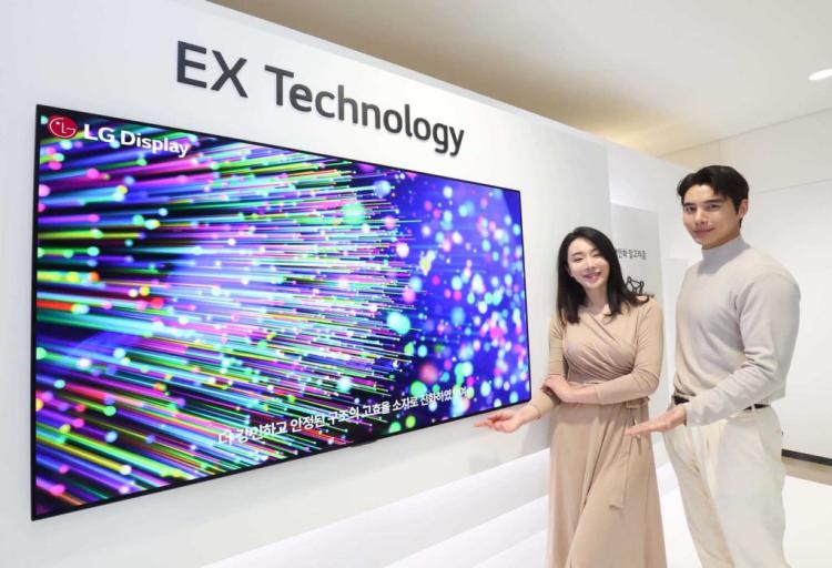 LG anuncia a tecnologia OLED EX para ecrãs 30% mais brilhantes LG anuncia a tecnologia OLED EX para ecrãs 30% mais brilhantes