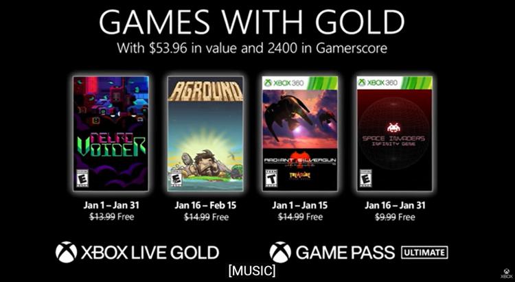 Xbox Games With Gold: Revelados os jogos gratuitos de Janeiro de 2022 Xbox Games With Gold: Revelados os jogos gratuitos de Janeiro de 2022