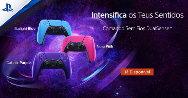 Novas cores do DualSense chegaram finalmente a Portugal Novas cores do DualSense chegaram finalmente a Portugal