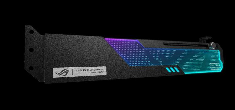 ROG Wingwall é o novo suporte para placa gráfica da Asus ROG Wingwall é o novo suporte para placa gráfica da Asus