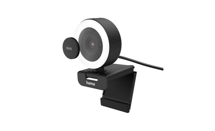 Hama anuncia nova webcam com anel de luz integrado Hama anuncia nova webcam com anel de luz integrado