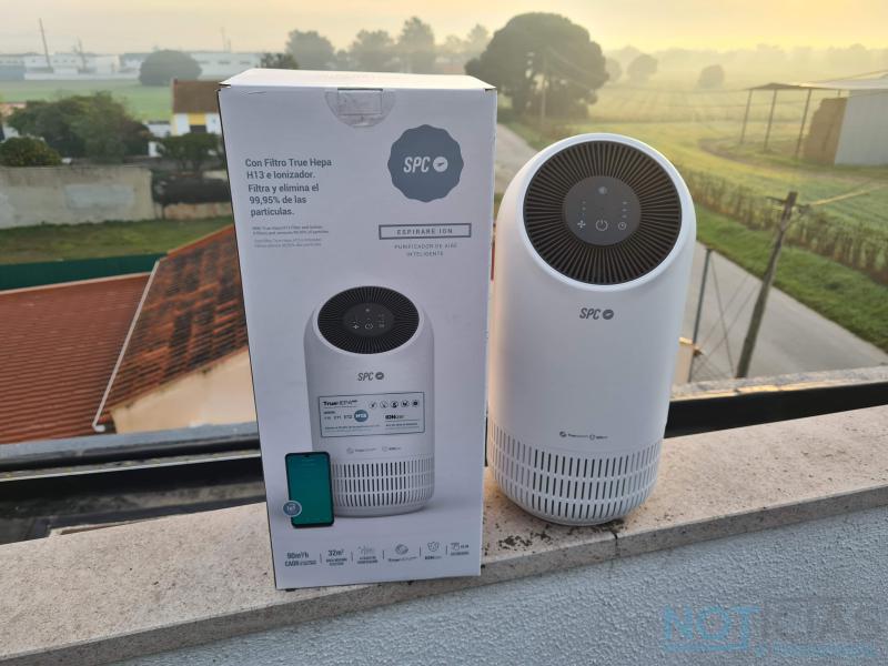 Análise SPC Espirare ION: Purificador de ar de baixo custo Análise SPC Espirare ION: Purificador de ar de baixo custo