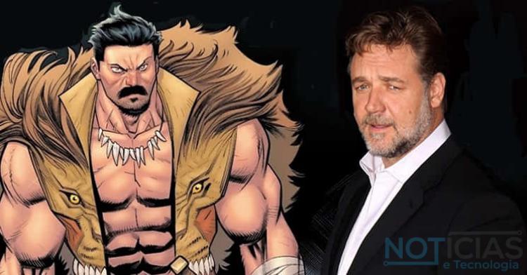 Kraven the Hunter: Russell Crowe no novo filme do anti-herói da Marvel Kraven the Hunter: Russell Crowe no novo filme do anti-herói da Marvel
