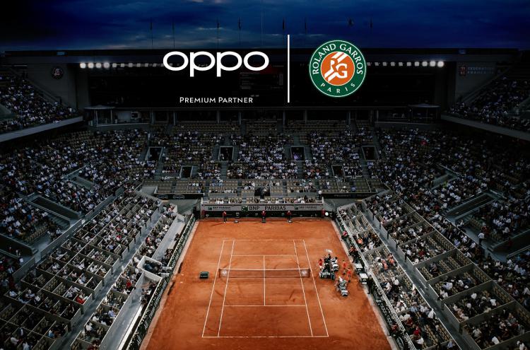 OPPO continuará como patrocinador oficial do Roland Garros OPPO continuará como patrocinador oficial do Roland Garros