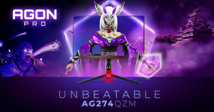 AGON by AOC anuncia o AG274QZM: monitor gaming HDR1000 com 240Hz AGON by AOC anuncia o AG274QZM: monitor gaming HDR1000 com 240Hz