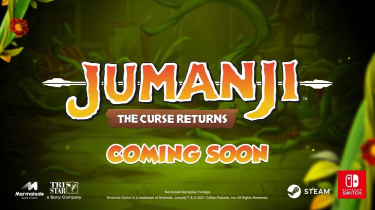 Jumanji: The Curse Returns está a chegar à Nintendo Switch Jumanji: The Curse Returns está a chegar à Nintendo Switch
