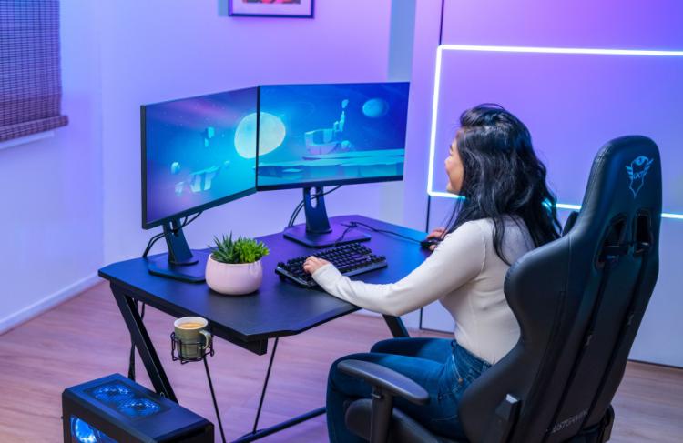 Trust anuncia a Dominus: uma mesa profissional para jogos Trust anuncia a Dominus: uma mesa profissional para jogos