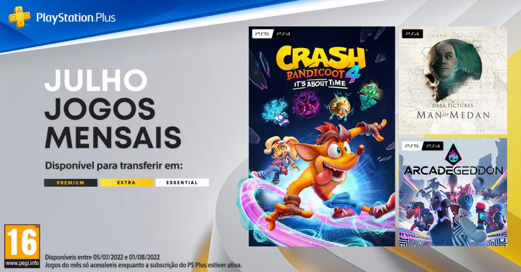 PlayStation revela os jogos gratuitos do PlayStation Plus em Julho de 2022 PlayStation revela os jogos gratuitos do PlayStation Plus em Julho de 2022