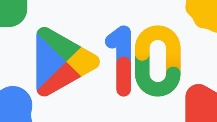 Google Play comemora 10º aniversário e recebe novo logótipo Google Play comemora 10º aniversário e recebe novo logótipo