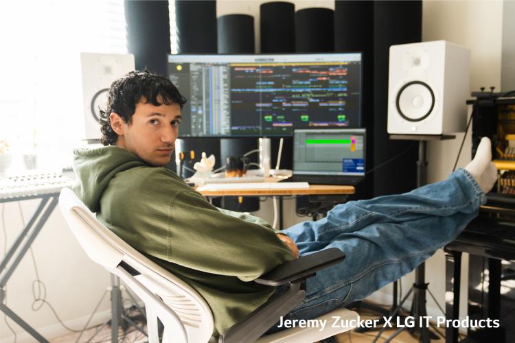 LG une-se ao cantor multiplatina Jeremy Zucker LG une-se ao cantor multiplatina Jeremy Zucker