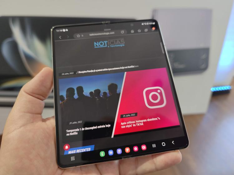 Samsung anuncia o novo Galaxy Z Fold4 com Android 12L Samsung anuncia o novo Galaxy Z Fold4 com Android 12L