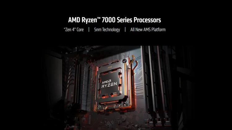 AMD anuncia os novos processadores de desktop da série Ryzen 7000 AMD anuncia os novos processadores de desktop da série Ryzen 7000
