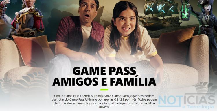 Microsoft anuncia o Game Pass Amigos e Família Microsoft anuncia o Game Pass Amigos e Família