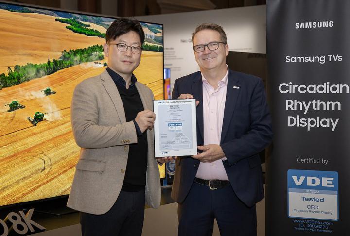 Televisores Samsung são os primeiros a receber a certificação “Circadian Rhythm Display” da VDE Televisores Samsung são os primeiros a receber a certificação “Circadian Rhythm Display” da VDE