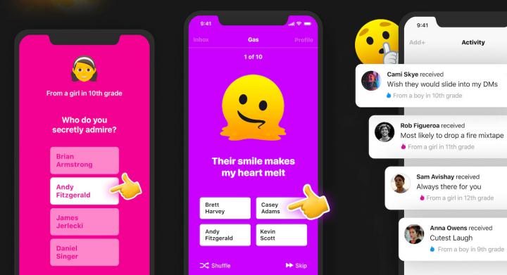 Discord compra o Gas: uma aplicação que atrai adolescentes para se elogiarem Discord compra o Gas: uma aplicação que atrai adolescentes para se elogiarem