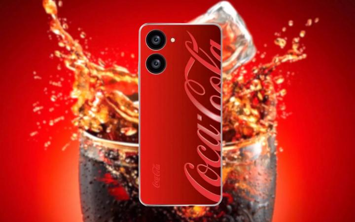 Um smartphone da Coca-Cola em vias de ver a luz do dia Um smartphone da Coca-Cola em vias de ver a luz do dia
