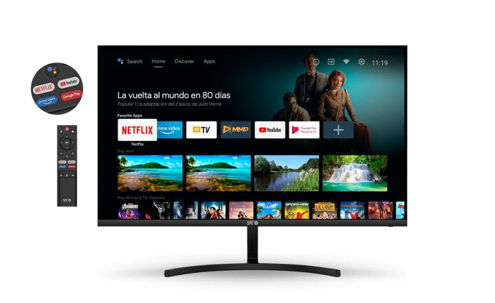 SPC anuncia o seu primeiro monitor inteligente Android com função de Smart TV SPC anuncia o seu primeiro monitor inteligente Android com função de Smart TV
