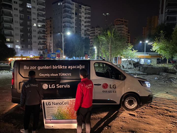 LG Electronics dá apoio às vitimas dos devastadores terramotos na Turquia LG Electronics dá apoio às vitimas dos devastadores terramotos na Turquia