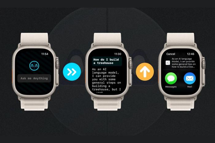 E se pudesse ter o ChatGPT diretamente no seu smartwatch? E se pudesse ter o ChatGPT diretamente no seu smartwatch?