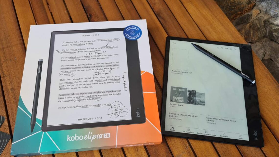 Análise Rakuten Kobo Elipsa 2E: Muito mais do que um simples eReader Análise Rakuten Kobo Elipsa 2E: Muito mais do que um simples eReader