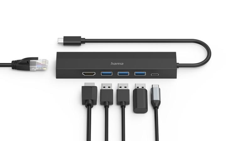 Hama anuncia novo hub USB-C acessível com HDMI e Ethernet gigabit Hama anuncia novo hub USB-C acessível com HDMI e Ethernet gigabit