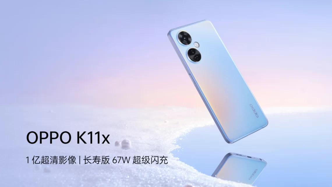 OPPO K11x oficialmente anunciado e parece outro equipamento conhecido OPPO K11x oficialmente anunciado e parece outro equipamento conhecido