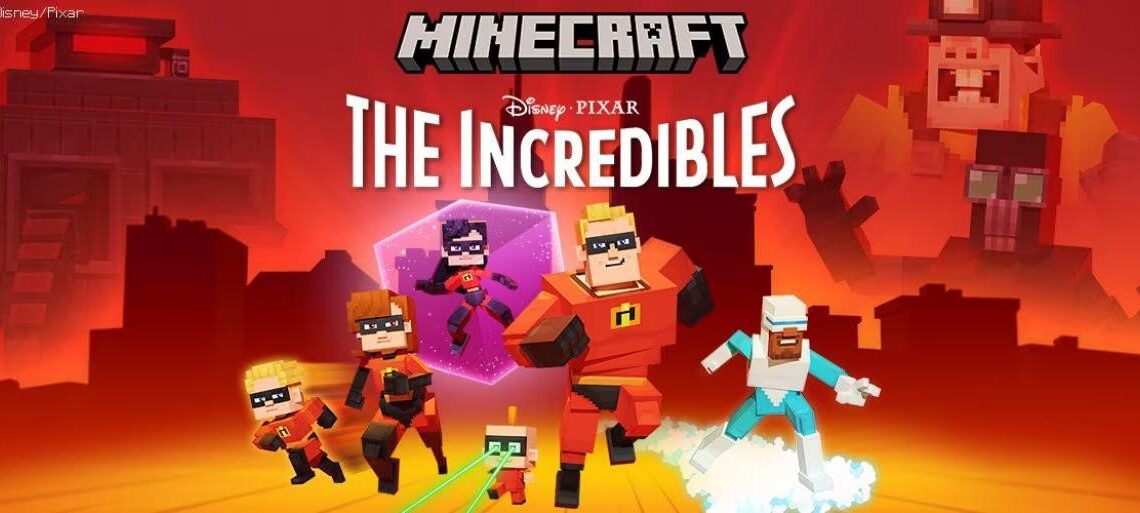 The Incredibles chegaram ao Minecraft The Incredibles chegaram ao Minecraft
